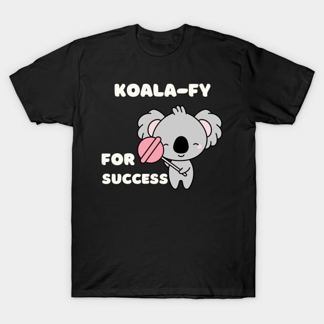 Kawaii Koala T-Shirt by zachlart